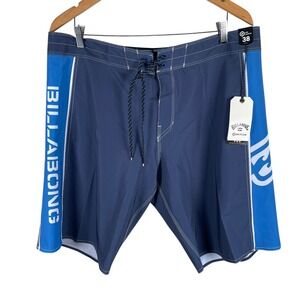 New Billabong Upcycler DBAH‎ 2.0 Pro Board Shorts Mens 38 Blue Swimwear $59